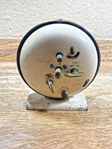 Westclox Style 5 Baby Ben Model 61-R White Case Alarm Clock 1939-49     (K9933)