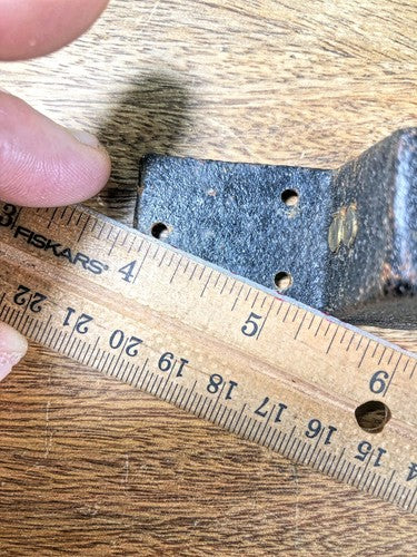 Old 2 Rod Clock Chimes Bar, 13 1/2 Inches Long (LL5186)