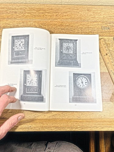 NAWCC Bul Aug 82, ST Small Wood Case Shelf Clocks, Annual Wind Clock (K9908)
