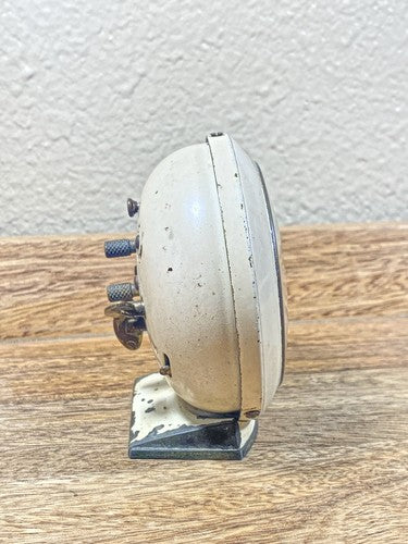 Westclox Style 6 Baby Ben Model 61-V Ivory Case Alarm Clock 1949-1956  (K9942)