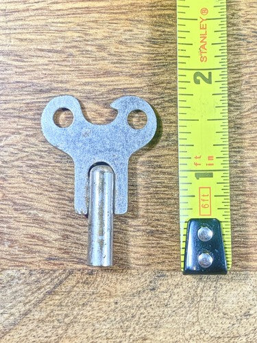 Clock Winding Key, Size 3.75 mm Or # 6   (KD1309)