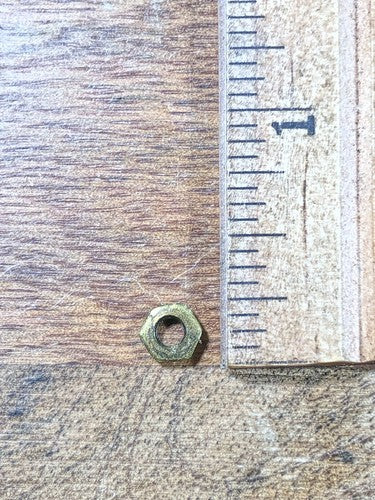 Old Waterbury  Bim Bam Clock Movement Nut (See Pics to ID) (K8517)
