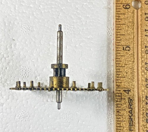 Seth Thomas Clock Movement (No. 44 ?/ See Pics) Strike Side 2nd Wheel    (KD682)
