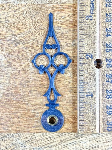 Vintage Clock Hour Hand 3 1/8 Inches Long  (4.56mm Arbor Dia) (KD766)