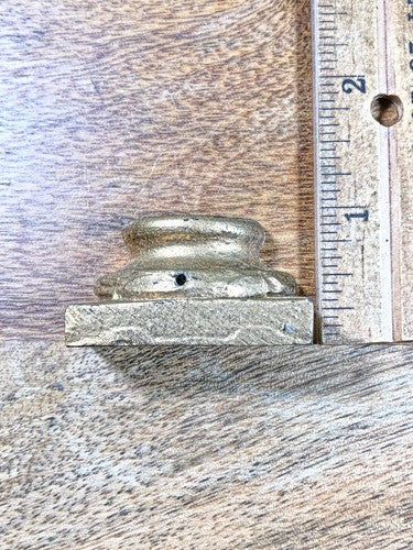 Large Mantel Clock Column Base (K9270)