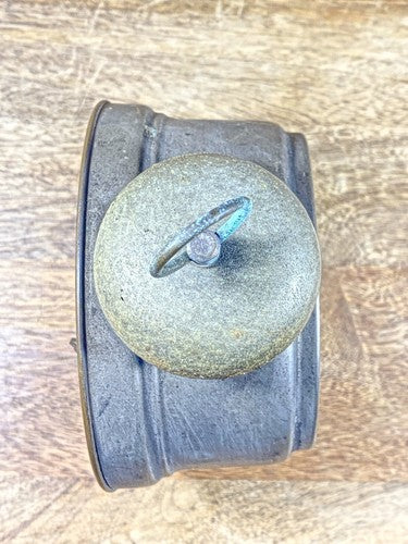Antique Seikosha Alarm Clock For Parts Or Repair (Time Spring Blown)   (K9965A)