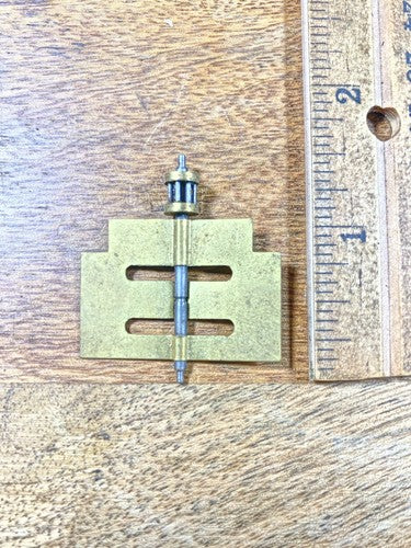 Clock Movement Fan (Unknown Make) 38.98mm Long, 1.28mm Pivots (K9858)