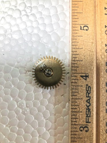 Old Kienzle Clock Movement Minute Wheel (See Pics To ID Mvmt)   (K8862)