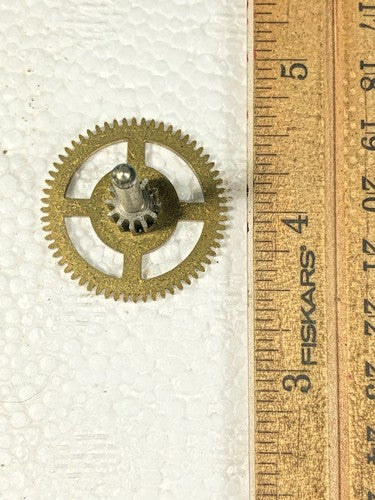 Seth Thomas A403-002 Clock Movement Chime Side 2nd Wheel    (K9580)