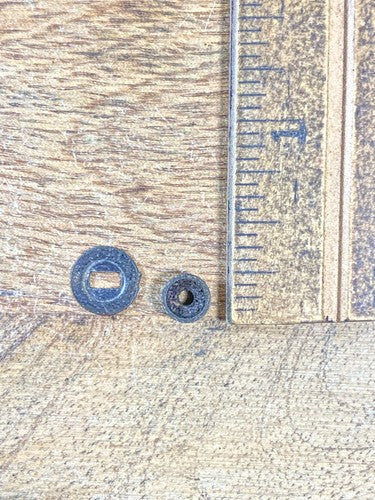 Antique Sessions Clock Movement Hands Nut (See Pics To ID Mvmt)    (KD2231)