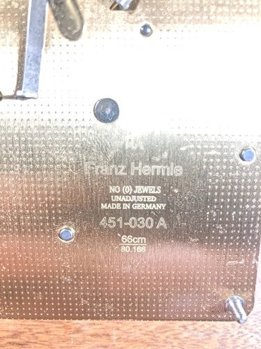 Hermle 451-030A Clock Movement Strike Side Fly Wheel  (K9451)