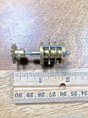 Urgos UW6 Series Clock Movement Chime Drum (See Pics To ID Mvmt)    (K8105)