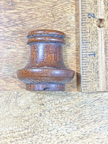Old Junghans Wooden Clock Column Part  (KD829)
