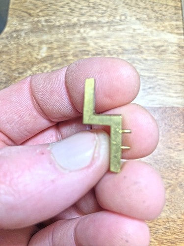 L.E.P. Japy & Cie Clock Movement Minute Wheel Cock  (K8159)