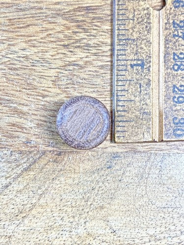 Antique Clock Door Knob (15.60mm Dia, 15.70mm Tall)  (KD2119)