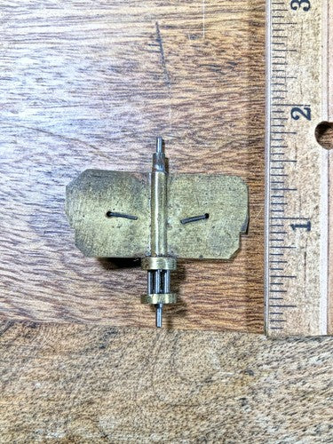 Old Unknown Make Clock Movement Fly Assembly (See Description For Specs)(K9279)