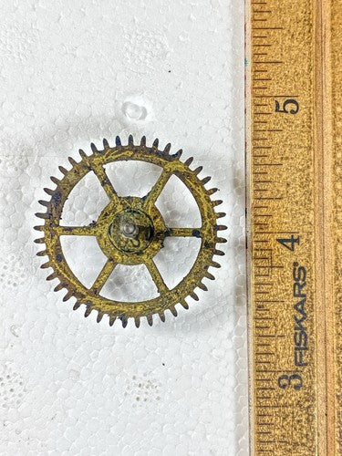 Plymouth (Seth Thomas) Type 89 Clock Movement Time Side 4th Wheel (KD1596)