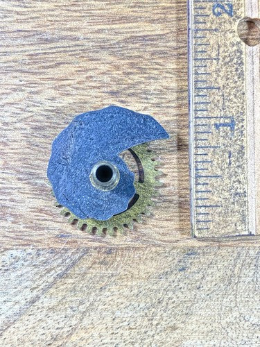 Chinese Clock Movement Hour Wheel (See Pics To ID Movement) (KD1570)