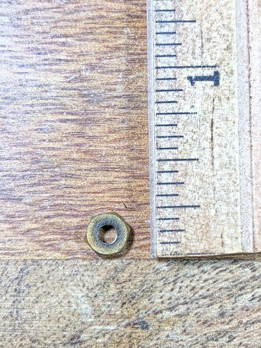 Made In Japan Clock Movement Nut (See Pics To ID Mvmt) (K8604)