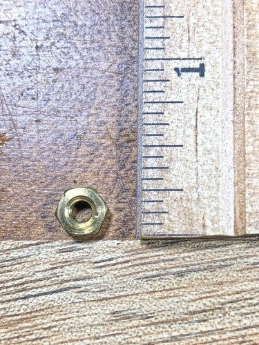 Korean Sehwa Clock Movement Nut  (See Pics To ID Mvmt) (K7980)