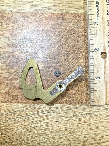 Old Urgos UW6 Series Clock Movement Rack (See Pics To ID Movement)     (K9630)