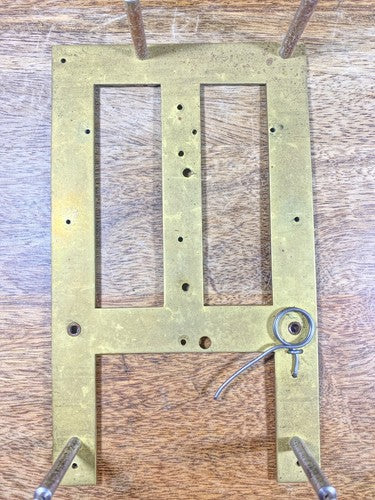 Unbranded 30 Hour Clock Movement Back Plate (Pivots Look Good) (KD512)