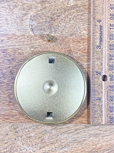 Vintage 1.0oz Clock Pendulum Bob And Rating Nut (KD643)