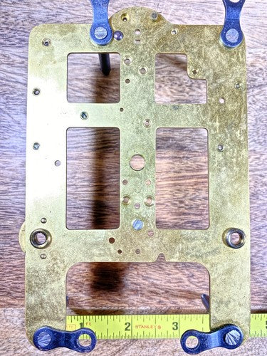 Seth Thomas 89 Clock Movement Front Plate (Pivots Look Good)   (KD1198)