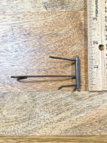 Ingraham 30 Hour Clock Movement Drop Lever (See Pics To ID Mvmt)   (K8647)