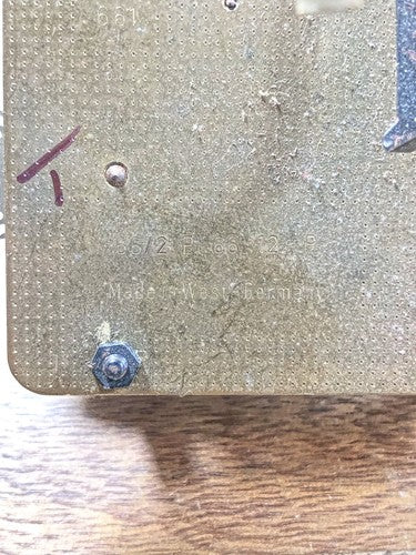 SBS Feintechnik 661 Clock Movement Fan Assembly (See Pics To ID Mvmt) (K8741)