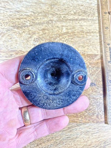 Old Stamped Ansonia Wall Clock Gong Base (No Wire)       (KD699)