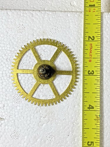 Seth Thomas 89 Clock Movement Time Side 2nd Wheel (See Pics To ID) (KD1189)