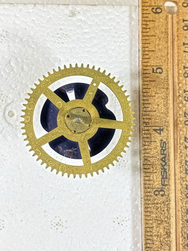 Sessions Clock Movement Strike Side 3rd Wheel (See Pics To ID Movement) (KD1080)