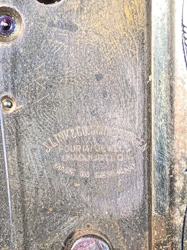 Linco 400 Day Anniversary Clock Movement 5th Wheel And Hands Post (K8439)