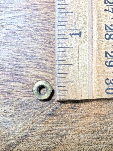 Korean LAVA Clock Movement Nut  (See Pics To ID Movement) (K8405)