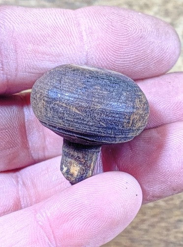 Old Clock Door Knob (26.58mm Dia, 16.80mm Tall, 7.22mm Dia Shaft) (KD496)