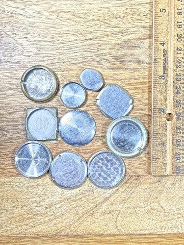 Assorted Lot Of Old Watch Case Parts (Lot Of 10) (KD1775)