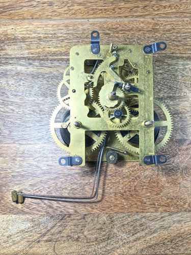 Waterbury  Bim Bam Clock Movement Strike Side 4th Wheel (See Pics to ID) (K8519)