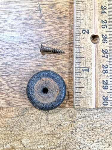 Old Wood Clock Foot    (K9332)