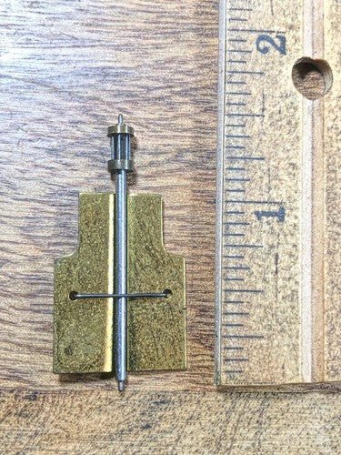 Old Junghans Clock Movement Strike Side Fan (See Pics To ID Mvmt)   (K9734)