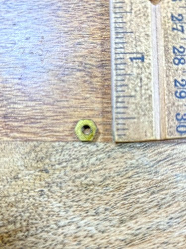 Ingraham (Stamped Oct 78 / Nov 79) Clock Movement Plate Nut (K9772)
