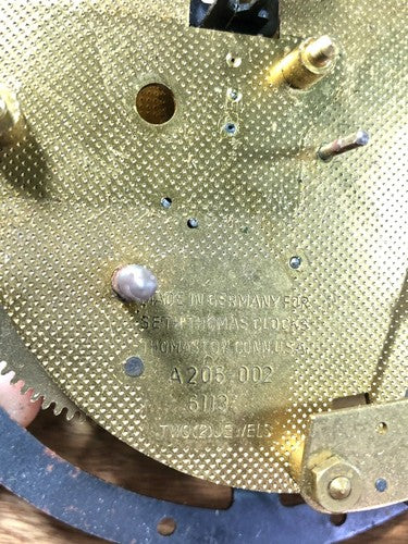 Seth Thomas A206-002 Clock Movement Escape Wheel (See Pics To ID Mvmt) (K9038)