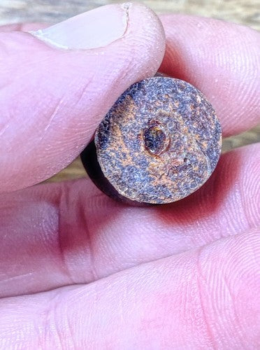 Old Original Clock Door Knob (19.03mm Dia, 18.11mm Tall)   (KD427)