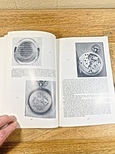 NAWCC Bul Aug 82, ST Small Wood Case Shelf Clocks, Annual Wind Clock (K9908)