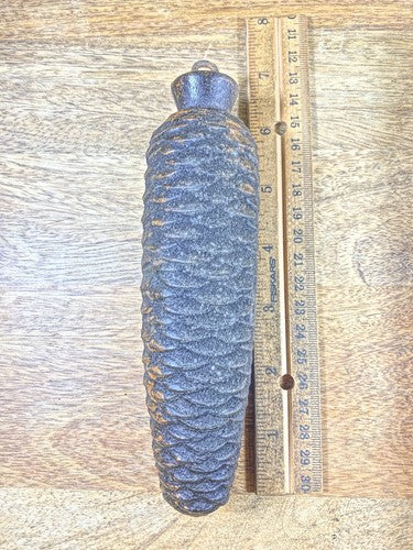 Cuckoo Clock Pine Cone Weight 1270g Or 2lb 12.8oz, 6.7 Inches Long     (WT028)