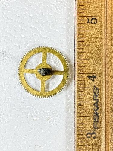 Jauch (PL46) Clock Movement Strike Side 5th Wheel (See Pics To ID Mvmt) (KD991)