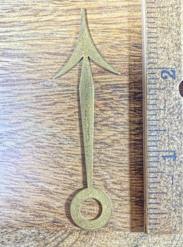 Old Clock Hand 2 3/4 Inches Long (Arbor Opening Is 7.14mm)    (KD585)