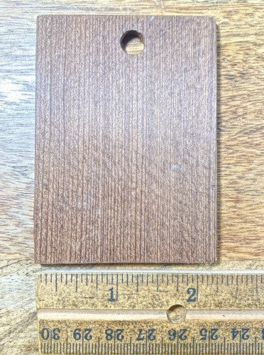 Novelty Clock Back Door 2 1/4 X 3 1/8 Inches    (KD451)