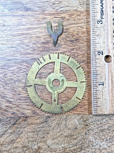 Ingraham (Stamped 5 28) Clock Movement Count Wheel (K8578)