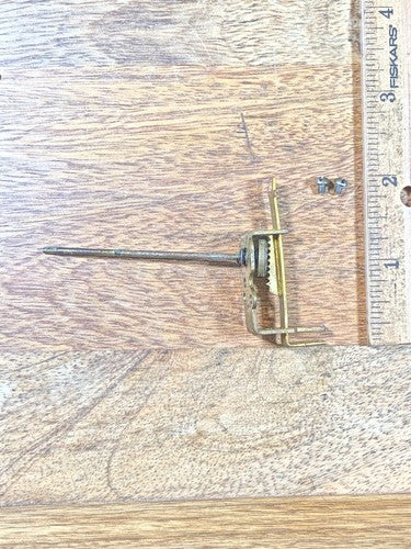 Old Gilbert Clock (Stamped 24) Suspension Bridge (See Pics To ID Mvmt)  (K9591)